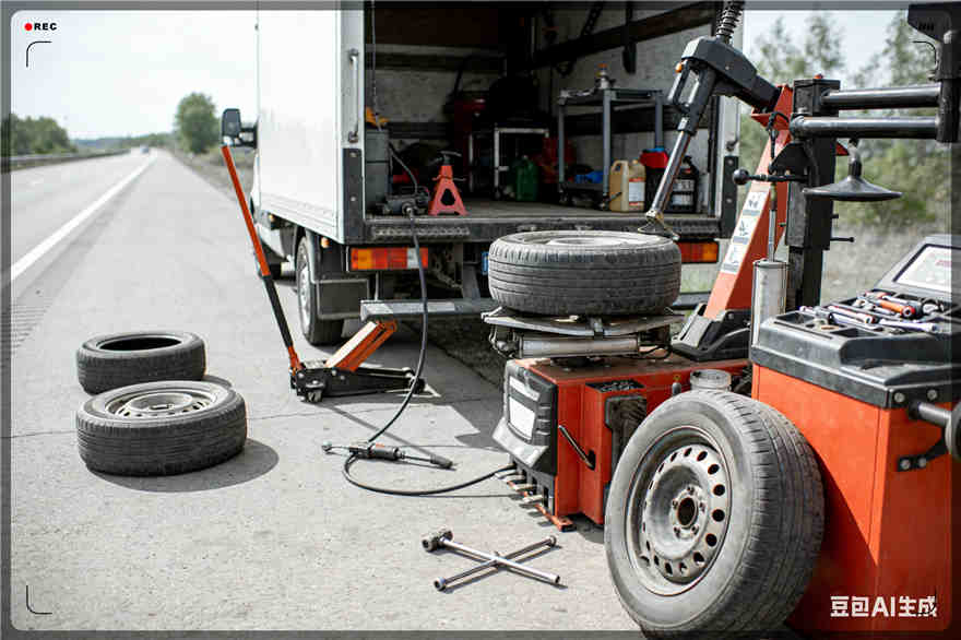 天桥区扎胎道路救援-流动补胎